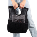 Recyclable custom shopping bag nylon eco-friendly large grocery bag foldable reusable polyester tote shopping Bag